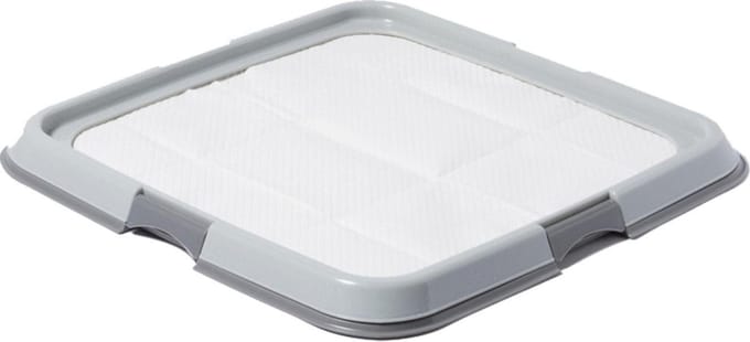 Adori Trainingsmat Houder - Hondenzindelijkstraining - 60x60 cm Grijs