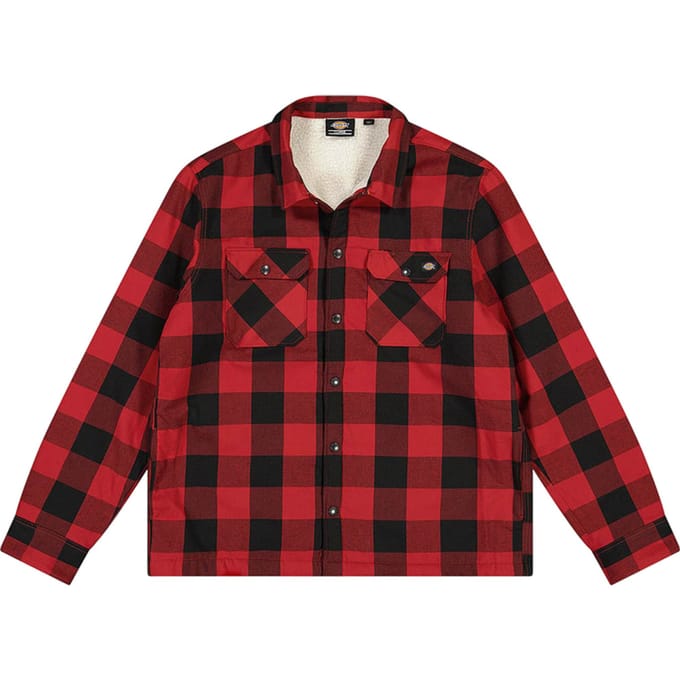 Dickies Sherpa Lined Sacramento Jas Rood