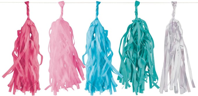 Amscan by Riethmuller - Riethmüller - Tassel Garland Flamingo Paradise