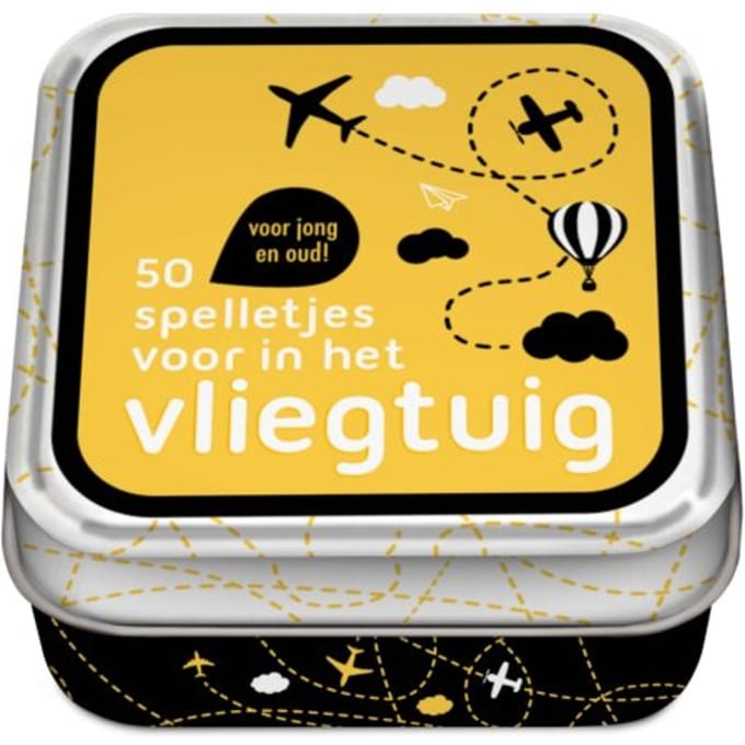 50 Spelletjes Voor In Het Vliegtuig - ImageBooks Factory