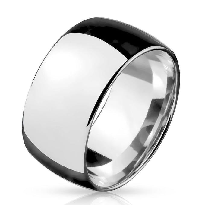 Moorell ring Broad mannen en vrouwen – zilverkleurig