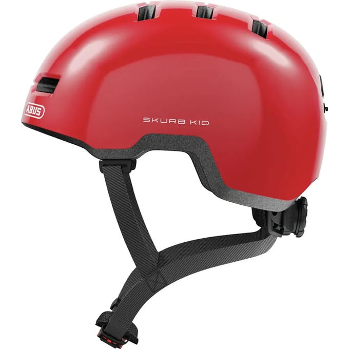 Abus Skurb Kid - Fietshelm - Kinderen Shiny Red S (45 - 50 cm)