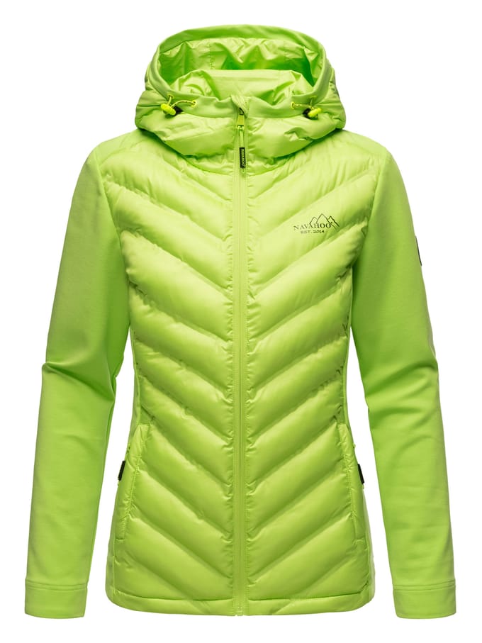 Navahoo Dames Gewatteerde Jas Nimm mich mit – Getailleerd, Stijlvol & Comfortabel met Capuchon