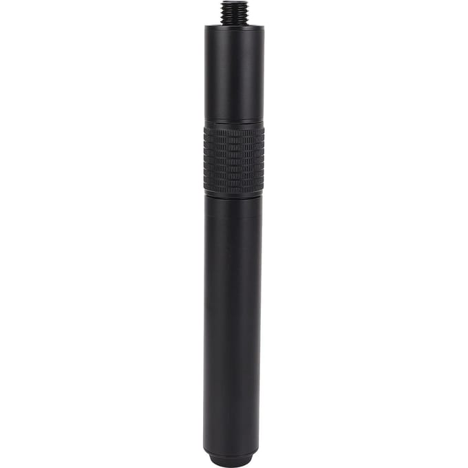 Poolkeu Verlengstuk met Bumper 240340mm Verstelbare Lengte Biljartkeu Telescopische Stok black
