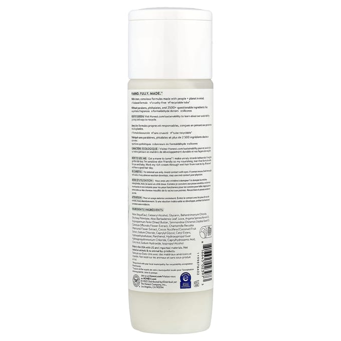 The Honest Company, Après-shampoing Purely Sensitive, sans parfum, 283 ml (295ml) white