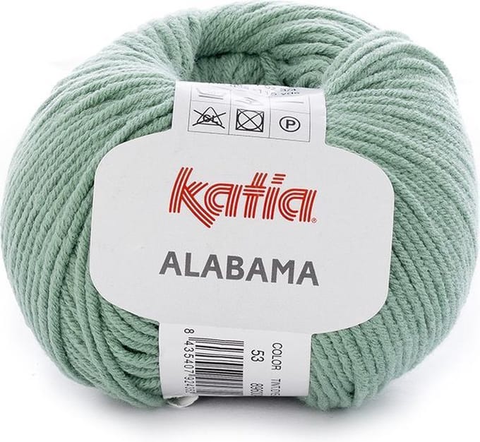 Katia Alabama - 53 saliegroen - Katoen/Acryl Garen