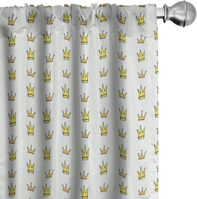ABAKUHAUS Prins gordijnen – 2-delige set 75x225 cm – microvezel – mintgroen