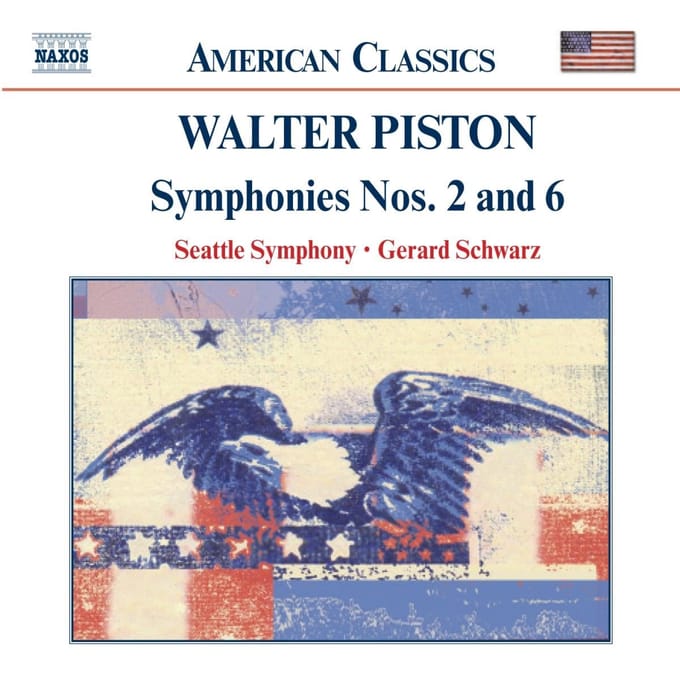 Seattle Symphony Orchestra - Piston: Symphonies 2 & 6 (CD) (Remastered)