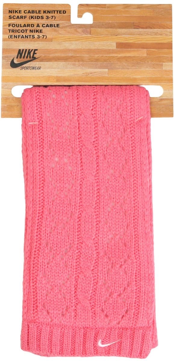 Nike Gebreide Kinder Wintersjaal Roze 3–7 jaar Halsdoek Wintersjaal Scarf