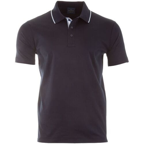 Paul & Shark Polo Aqua Touch Soft Cotton Interlock Donker Blauw / male