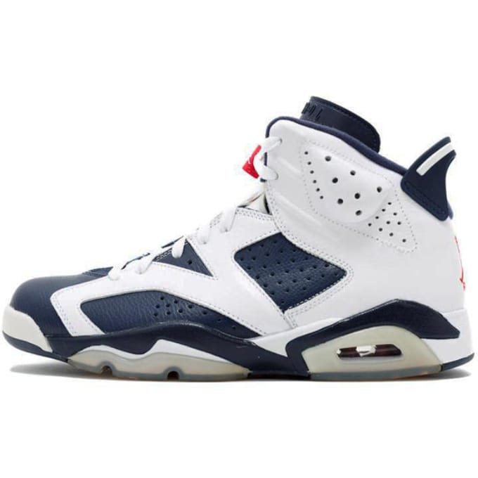 Jordan 6 Retro Olympic London 2012 384664-130 44 white