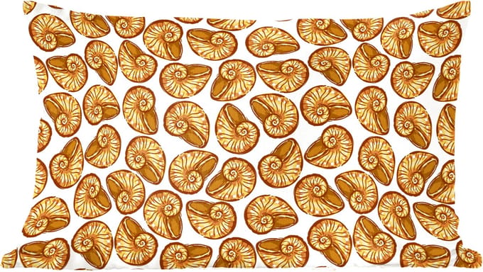 Sierkussens - Kussentjes Woonkamer - 60x40 cm - Kust - Zee - Schelp - Goud