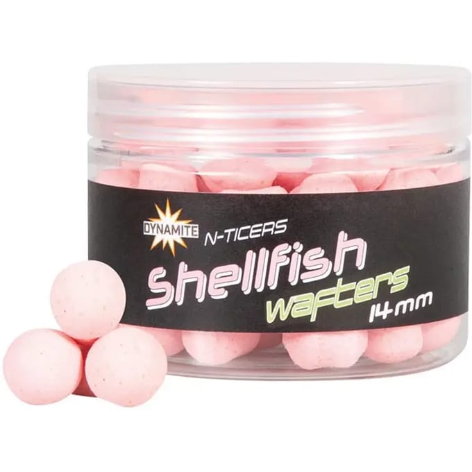 Gebalanceerde boilies Dynamite Baits N-ticers Shellfish