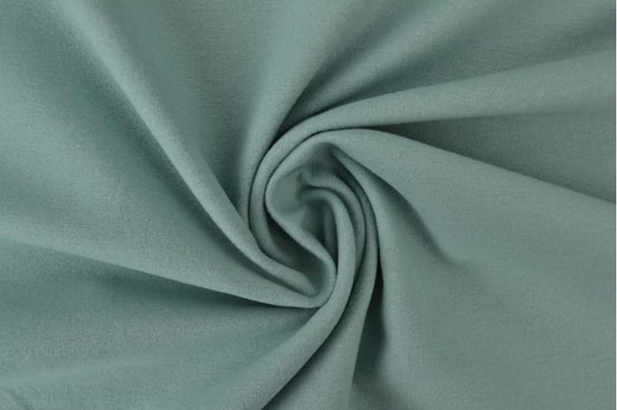 Molton stof - Oud groen - 1 meter - Per meter - 150cm breed