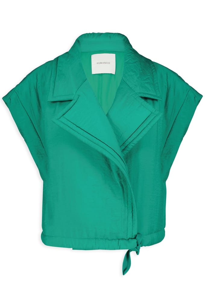 Humanoid Elio Sage Taglia: S | Gilet Outlet | Donna | Verde