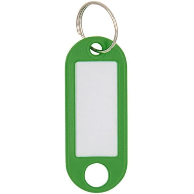 WEDO Sleutelhanger met ring, diameter: 18 mm, groen