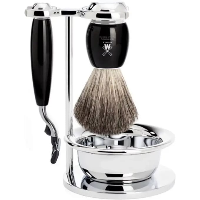 Kit de rasage Mühle Vivo Mach3® Pur (x4)