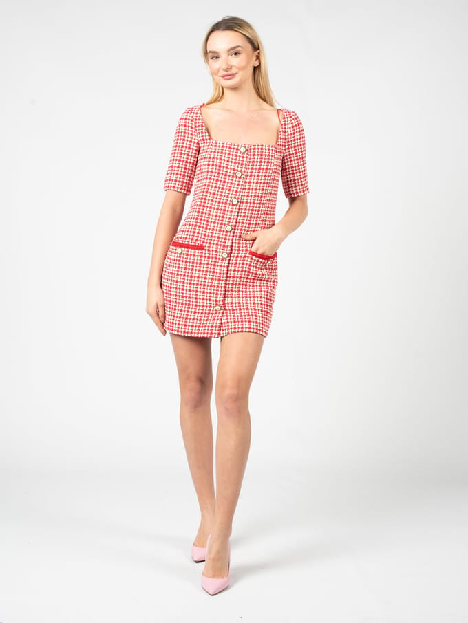 Pinko jurk Appagato Vrouw rood