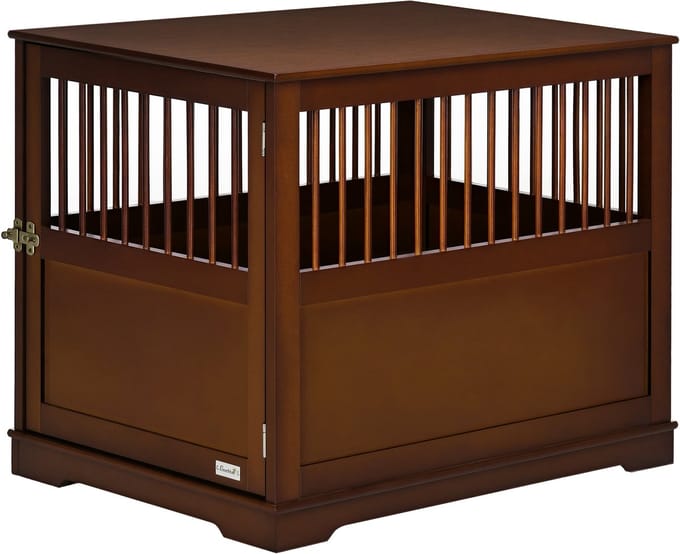 PawHut Hondenkooi met een houten design D02-135V00