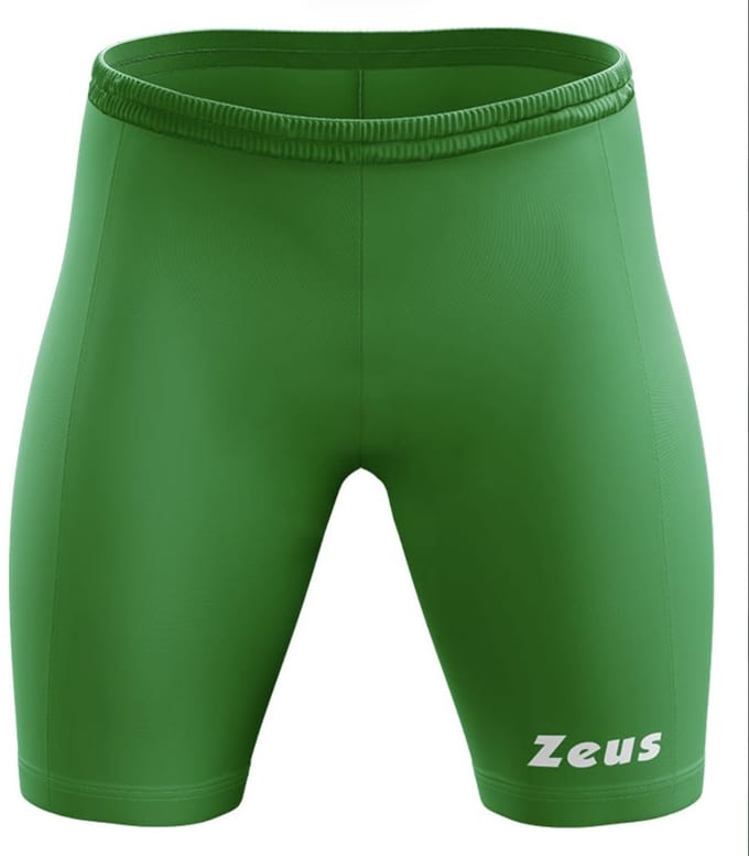 Thermoshort/Slidingbroekje, Groen, Zeus, maat S