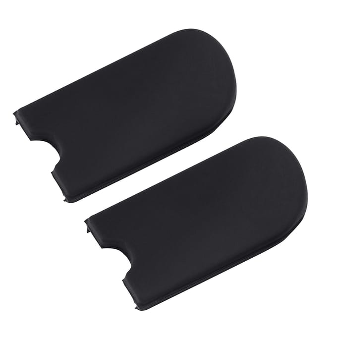2 Stuks Comfortabele Saxofoon Duimvingersteun Kussentjes voor Sopraan Alt Tenor Sax black