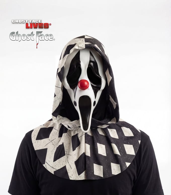 Ghost Face® Scream Clown Masker