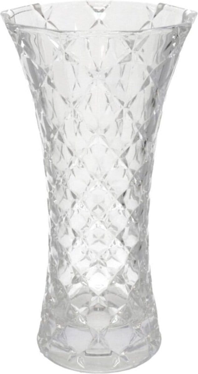 Gerimport Bloemenvaas - helder glas - 16 x 30 cm