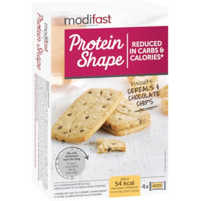 Modifast Protein Shape Biscuits - Granen en Chocolade - 16 stuks