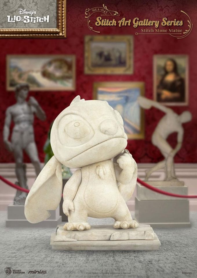 Beast Kingdom - Disney - MEA-045 - Stitch Art Gallery Series (x6) - 8cm