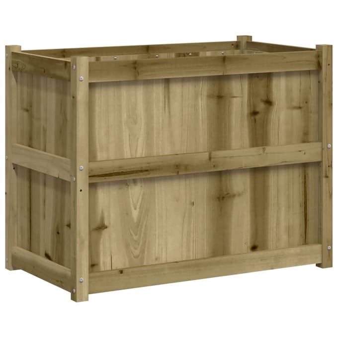 vidaXL - Plantenbak - 90x50x70 - cm - geïmpregneerd - grenenhout