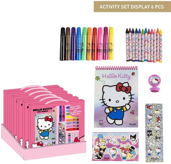 Hello Kitty Friends schrijfwarenset