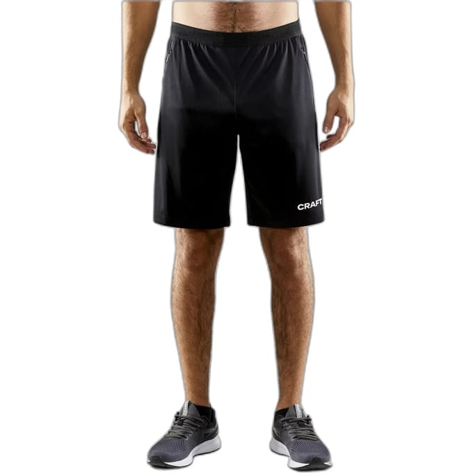 Craft Evolve Zip Pocket Short Heren - Zwart | Maat: S