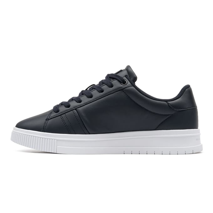 Tommy Hilfiger Sneakers Supercup Leather Blauw