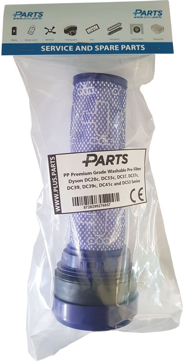 Filter - geschikt voor Dyson - DC28c, DC33c, DC37, DC37c, DC39, DC39c, DC41c en DC53 - Uitwasbaar