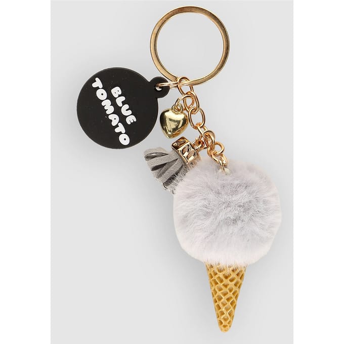 Blue Tomato Ice Cream Bag Charm grijs