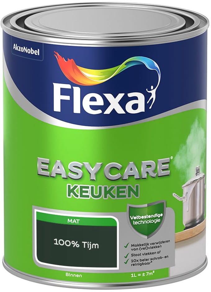 Flexa - Easycare Keuken - 100% Tijm - Mengverf - 1 L