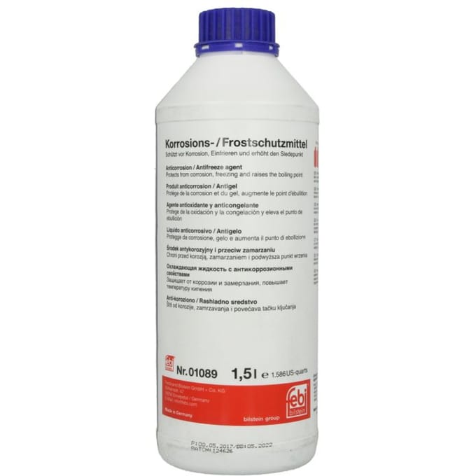 Koelvloeistofconcentraat type G11 FEBI BILSTEIN 01089 1,5L