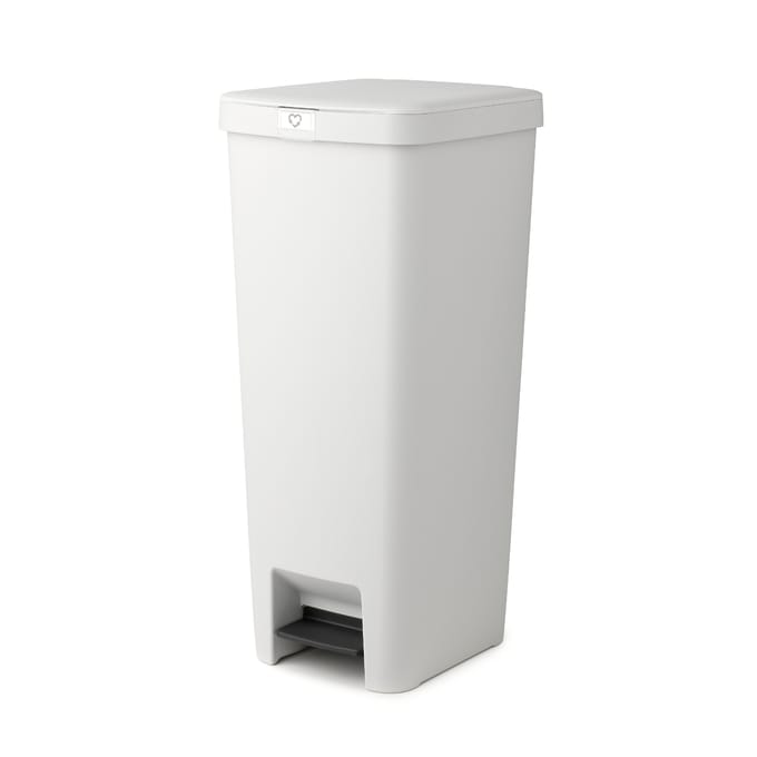 Brabantia StepUp Prullenbak - Pedaalemmer - 40 liter - Light Grey