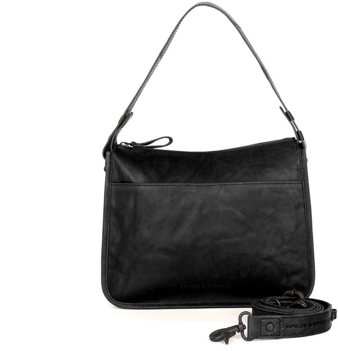 Leren Schouder / Crossbodytas - Chanice - Zwart