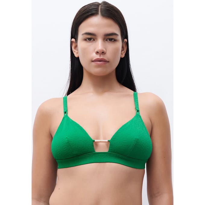 Chantelle Hera Bra Vert Größe: M | BHs Outlet | Damen