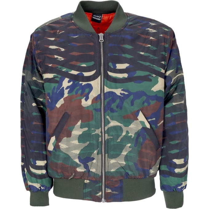 Herenbomberjack Ribs Bomber Camo