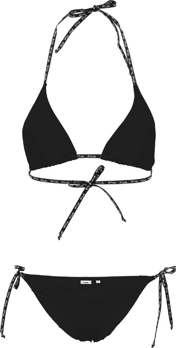 Fila damesbikini Sibu driehoekige bikini zwart