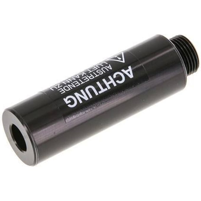 G3/8'' Aluminium Free-Flow Geluidsdemper Pneumatiek