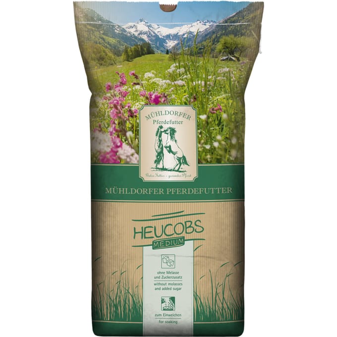 20kg Mühldorfer Hooipellets Medium Paard