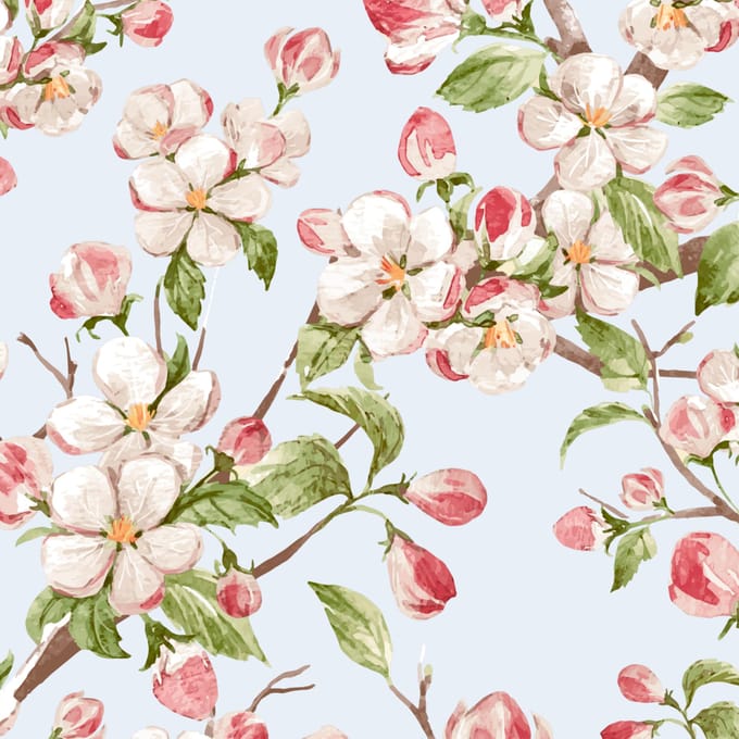 Servetten Spring Tree - 33x33 cm
