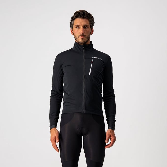 Castelli GO fietsjas Light Black/White - Mannen - maat 3XL