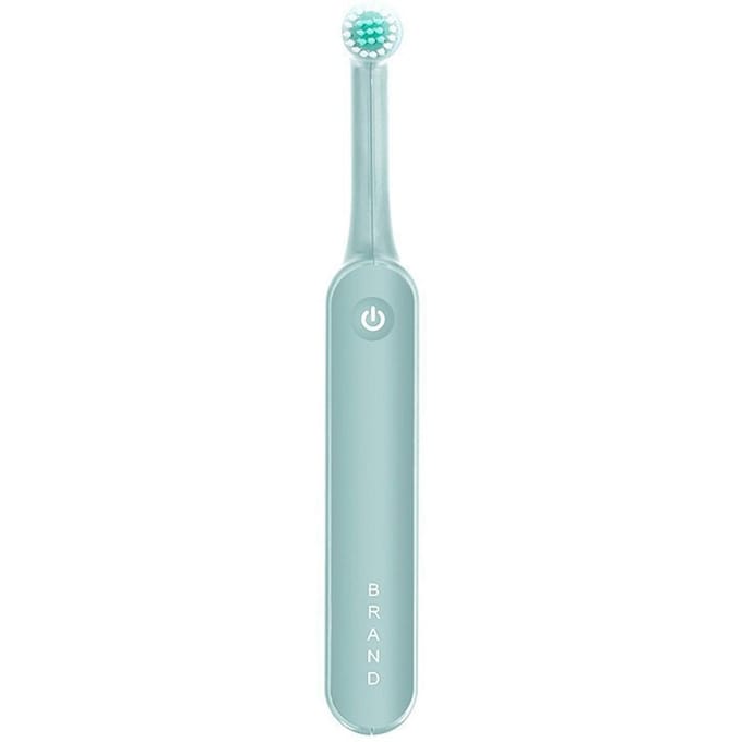 Brosse à dents rotative électrique Rechargeable, synchronisation intelligente, nettoyage à deux vitesses, étanche IPX7 bleu ciel