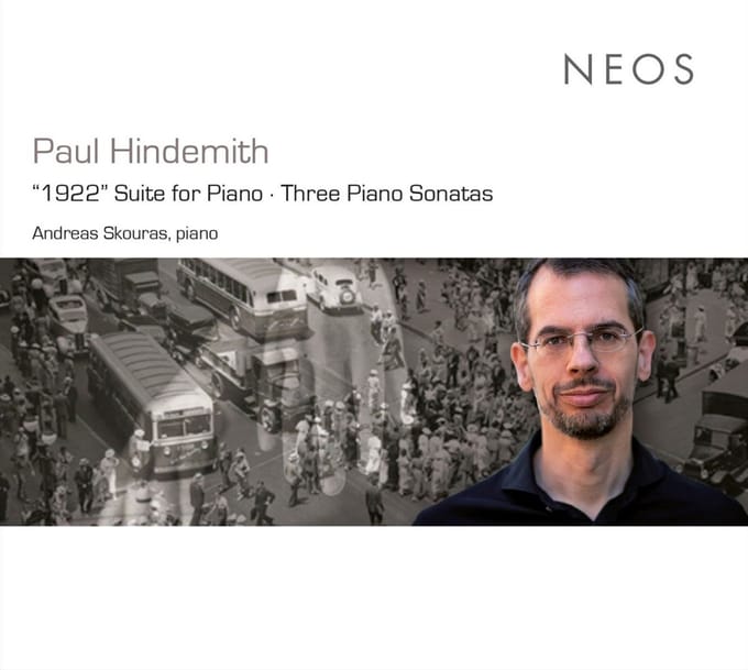 Andreas Skouras - Hindemith: 1922 Suite for Piano | Three Pianos Sonatas (CD)