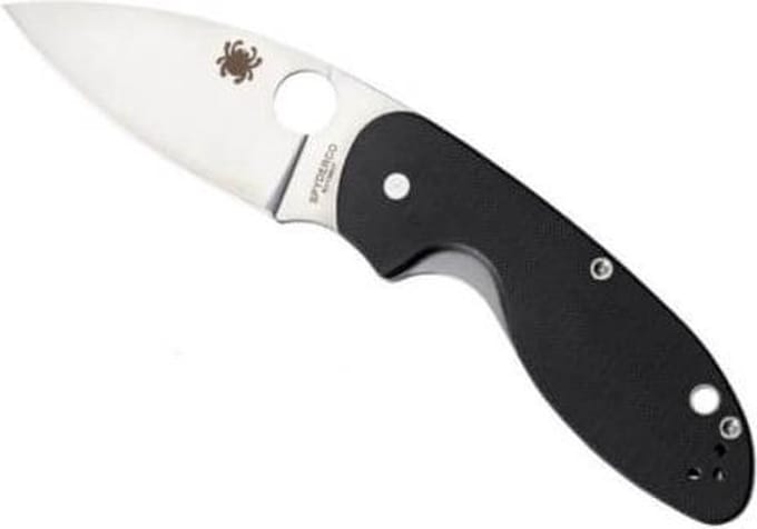 Spyderco zakmes Efficient G-10 PE glad lemmet - 8Cr13MoV Staal