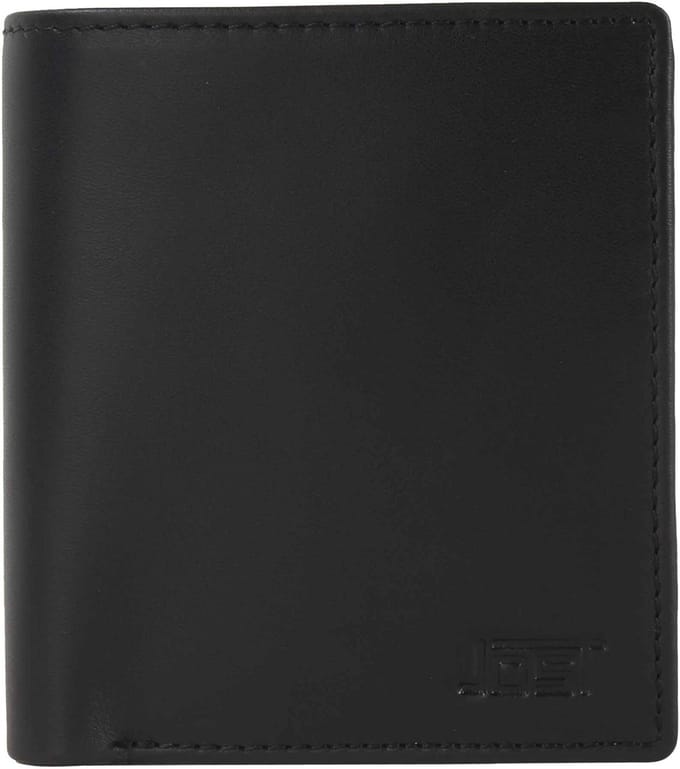 Jost Aarhus Portemonnee Leer 8.5 cm - Jongens - Horizontaal - schwarz